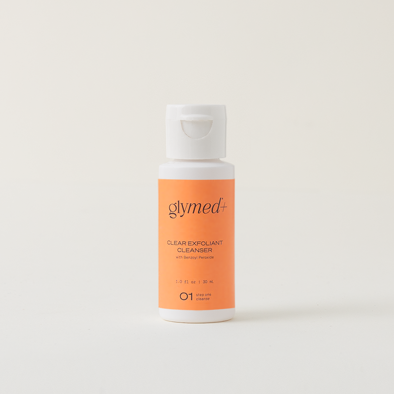 Clear Exfoliant Cleanser with Benzoyl Peroxide